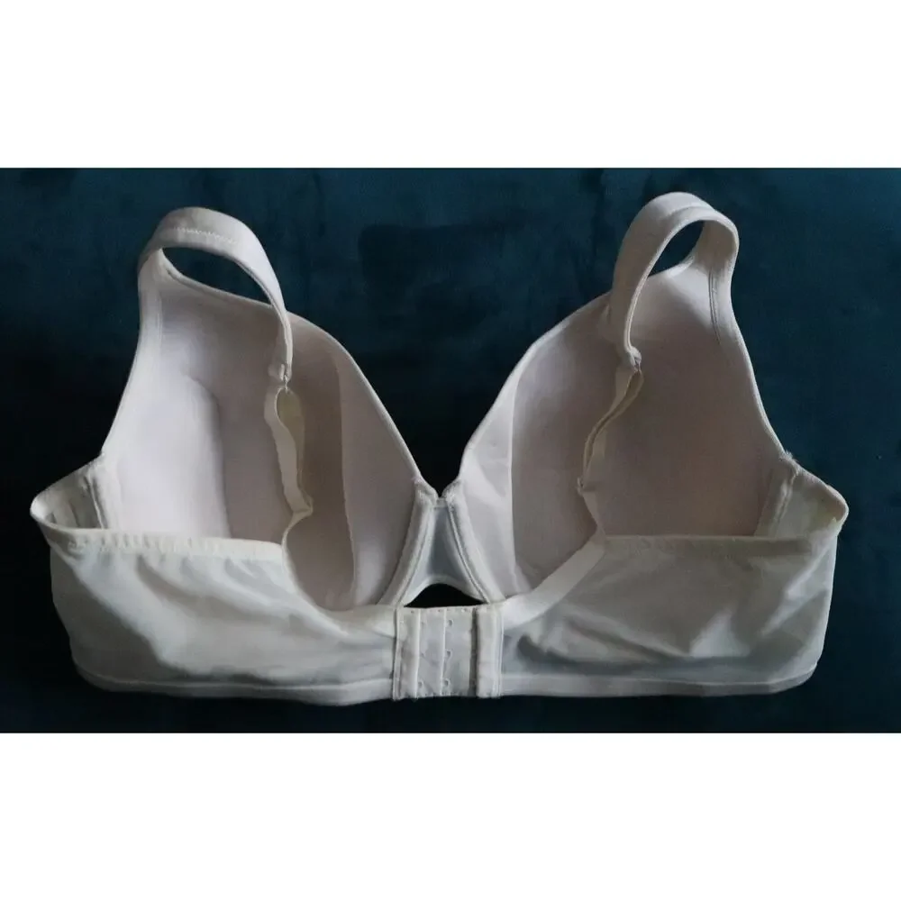 Cacique Lane Bryant White Full Coverage Bra Size 44C - Picture 2 of 6